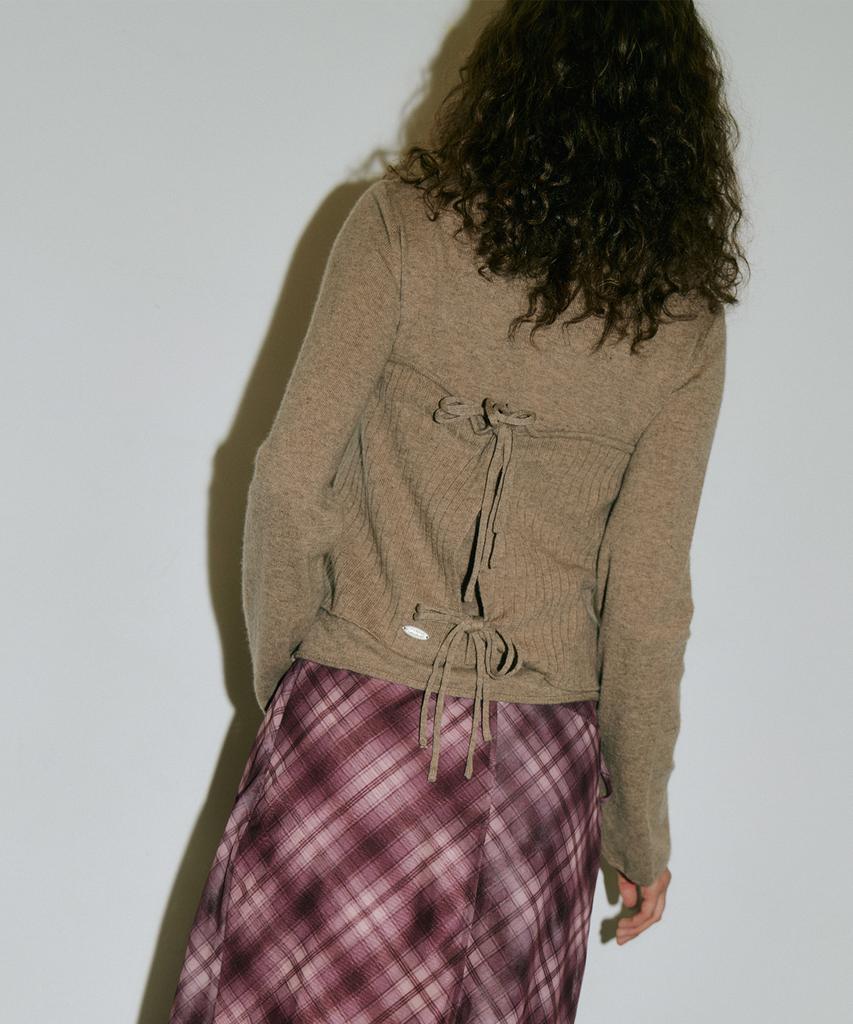 AUTHENTI Layered Knit Set-Up_Brown
