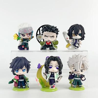 Demon Slayer Anime Modellfiguren Tanjirou Nezuko Zenitsu Mitsuri Kimetsu No Yaiba Actionfigur Puppen Sammlung Geburtstagsgeschenk