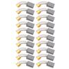 20pcs 6x10x17mm Size Motor Carbon Brush High Conductivity Electric Motor Brush  For Electric Motors