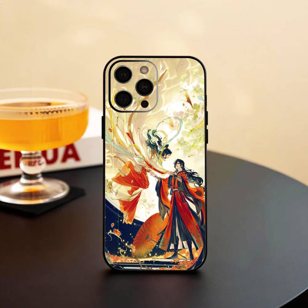 Fanart H-Heaven Officials Blessing   Phone Case Silicone Soft For IPhone 17 16 15 14 13 12 11 X XR Plus Pro Max Plus