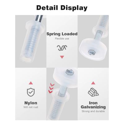 4 Pack Bi-Fold Door Top Guide Wheel Door Hardware Repair Set Double Folding Door Hardware Part Plastic Material for Door