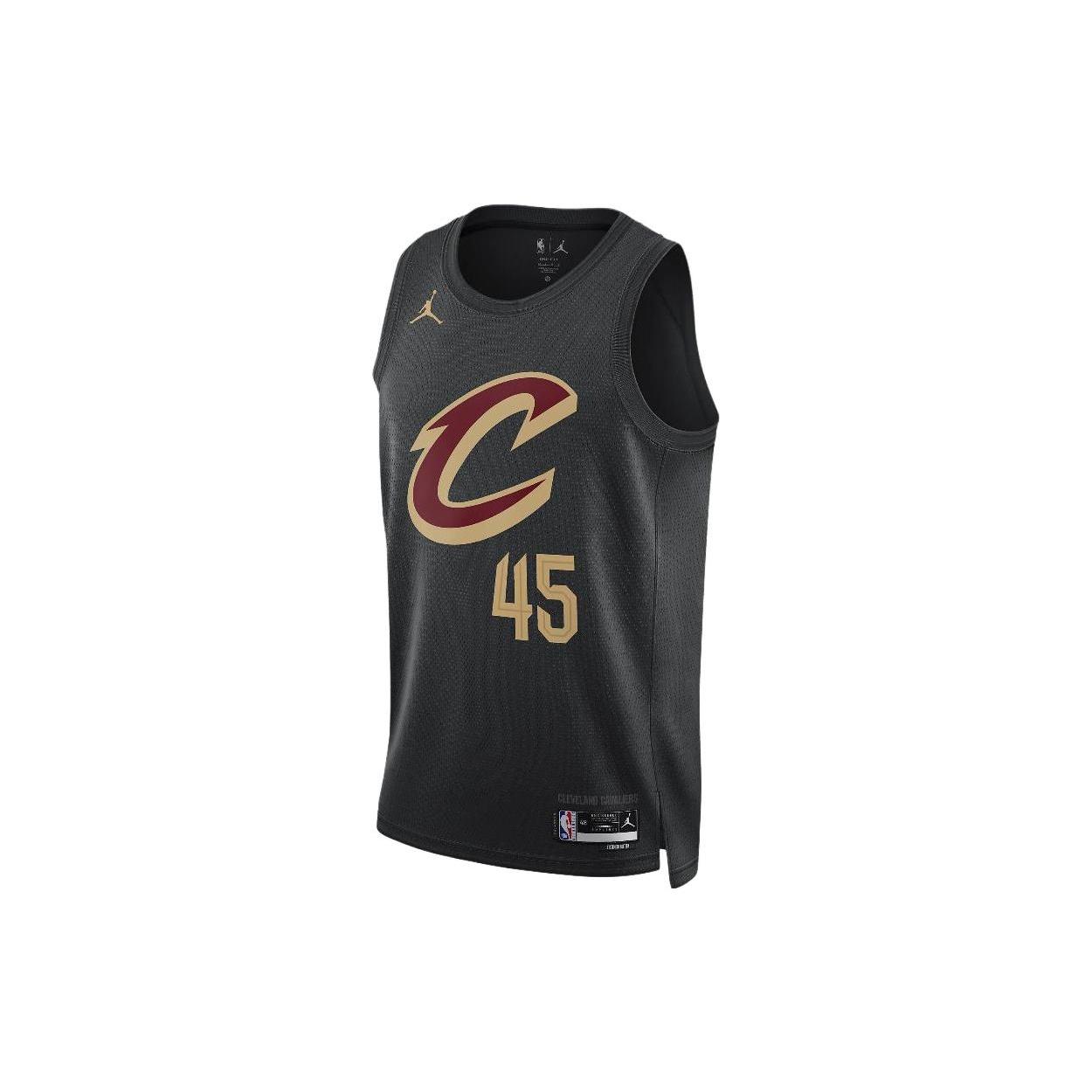 Air Jordan Cleveland Cavaliers Statement Edition Jerseys  Donovan Mitchell 45  Men s DO9522-016 XXL
