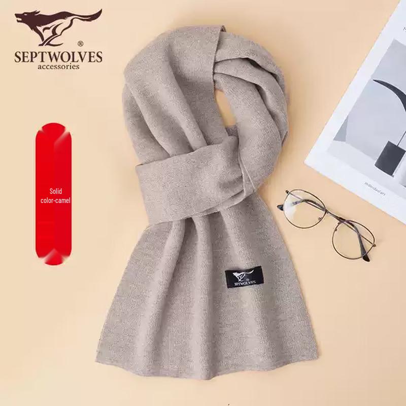 

Мужской зимний теплый шарф Septwolves