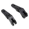 Motorcycle Front Foot Pegs Short Handle Anti Slip Aluminum Alloy Sturdy High Strength Footrest Pegs Pedals For T100