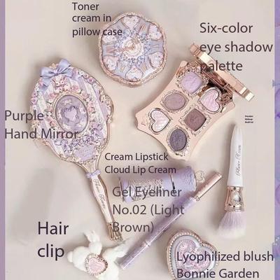 Flower Knows Bunny Garden Surprise Set (8 Items) Bonnie Garden Full Set In Purple