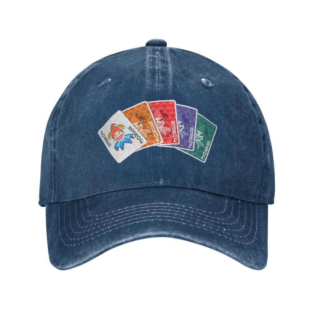 Balatro Game JokerJimbo Men Women Baseball Caps Cards Game Distressed Denim Hats Cap Casual Outdoor Running Adjustable Headwear