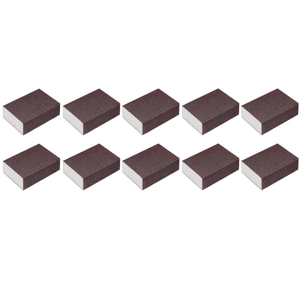 

10PCS Emery Sponge Wipes for Rust Removal on Kitchen For Pots and Cutlery Effective Cleaning with Emery Material China Mainland