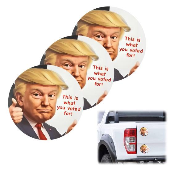 

100 Sheets Trump I Did That Stickers PVC Vinyl Waterproof Sticker Cars