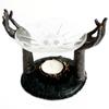 Oil Burner Buddha Om Hands Antique