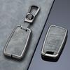 Metall + Leder Auto Schlüsselhülle Abdeckung Schale Für Vw Volkswagen Magotan Passat B8 Für Skoda Superb Kodiaq A7 Tiguan Mk2 Cc