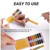 2Packs of 160pcs pH Test Strips ph Paper Plastic Eye Dropper Water Test Paper for Pool Aquarium Soil