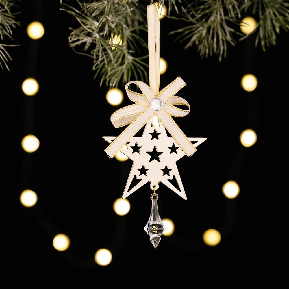 

Snowman Icicle Pendant Snowflake Hanging Decor New Christmas Decoration Festive Season 6