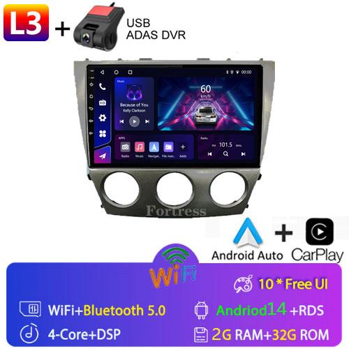 8 CORE Car Radio 2 Din Android 13 For Toyota Camry 40 2007-2011 Autoradio Multimedia Blu-ray IPS Screen Navigation GPS Carplay