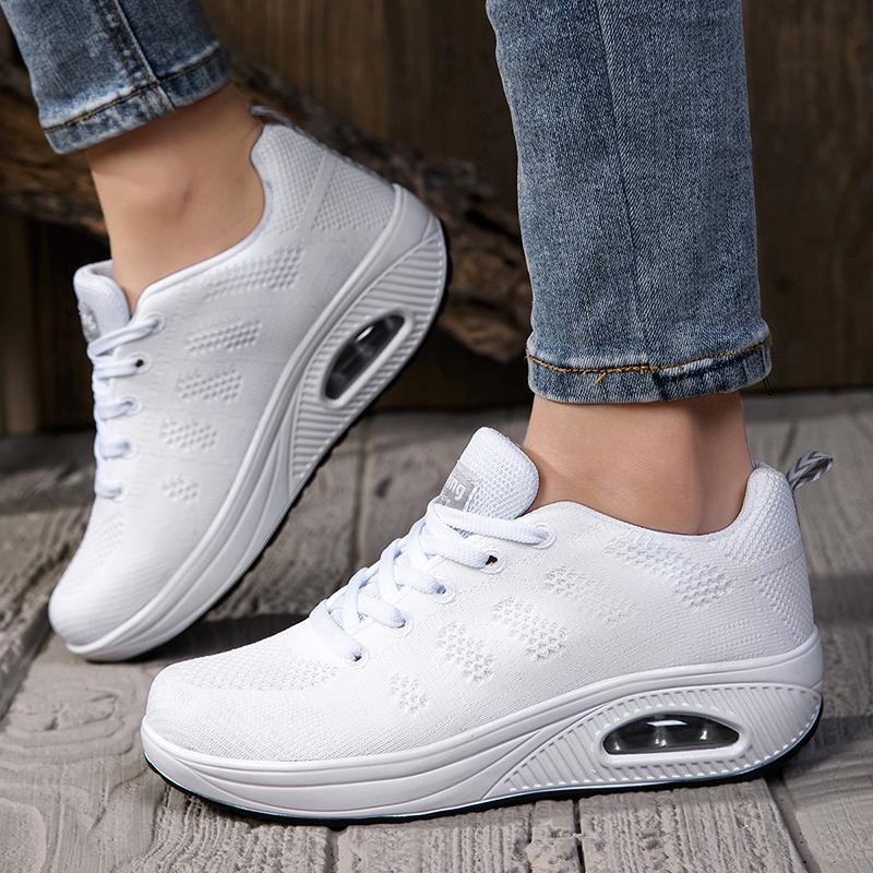 Spring/autumn Flat Soled Women's Shoes  Sports Shoes Women's Fashion Outdoor Running Shoes Women's Casual Shoes Light Women's Shoes