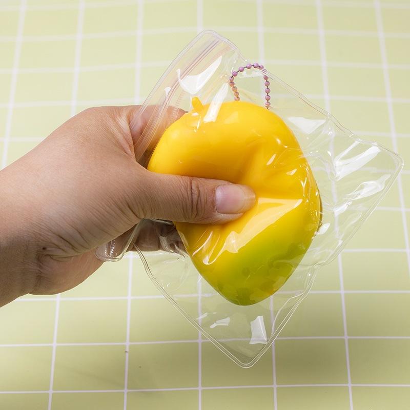 Funny Mango Squishy, Sensory Stress Relief Toy for Party & Daily Gifting