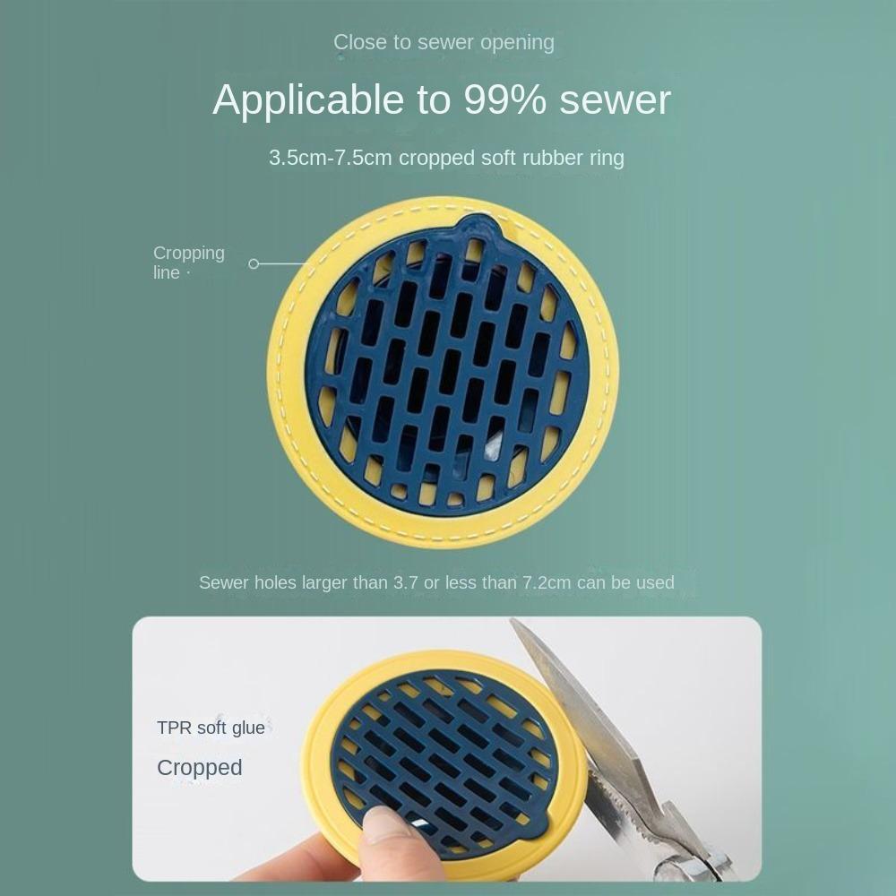 Anti Clog Toilet Floor Drain Universal Sink Strainer Mesh Trap  Kitchen Bathroom Accessories