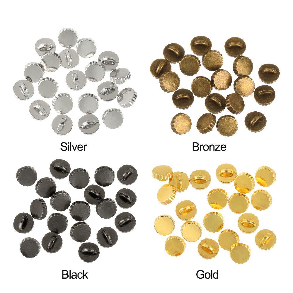 DIY Shoes Sewing Accessories Ultra-small Buckle Doll Round Buttons Belt Buckles 1/6 Dolls Clothing