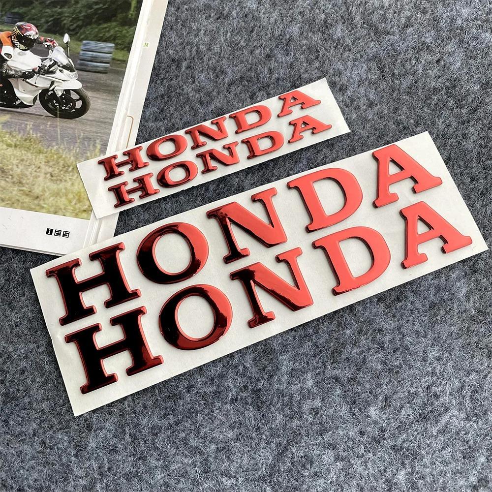 Honda Sticker 3D Letter Label Motorcycle Decoration Accessories Fuel Tank Body Tail Wing Side Pcx160nss350pcx125cbr650r