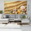 Beach Tapestry Bedroom Bedhead Wall Hanging Tapestry Wall Decoration Suitable For Living Room, Bedroom, Home Decor, Room Decor