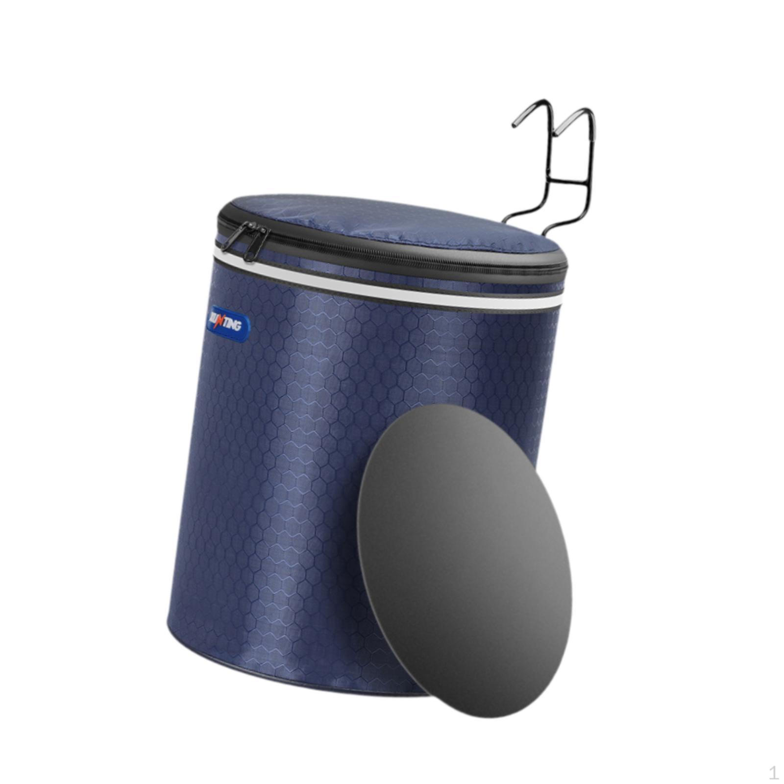 

Корзина для велосипеда, вместимость велосипеда 20 кэтти, руль, универсальный для складных велосипедов Blue Higher Canvas