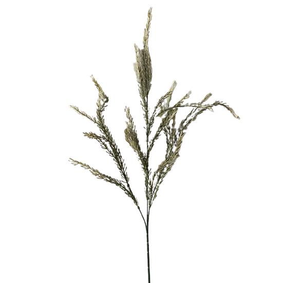1Pc Artificial Long Branch Three-Pronged Staghorn Grass Centerpiece Home Decor