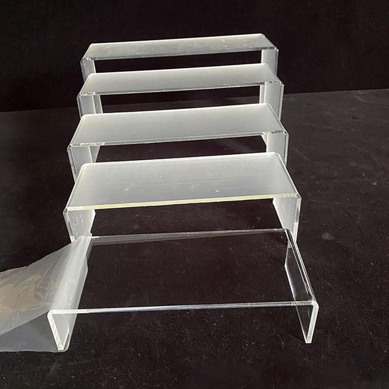 U-Shaped Display Rack,Transparent Acrylic Storage Rack,Makeup Figurine Toy Storage Rack,Desktop And Bathroom Storage