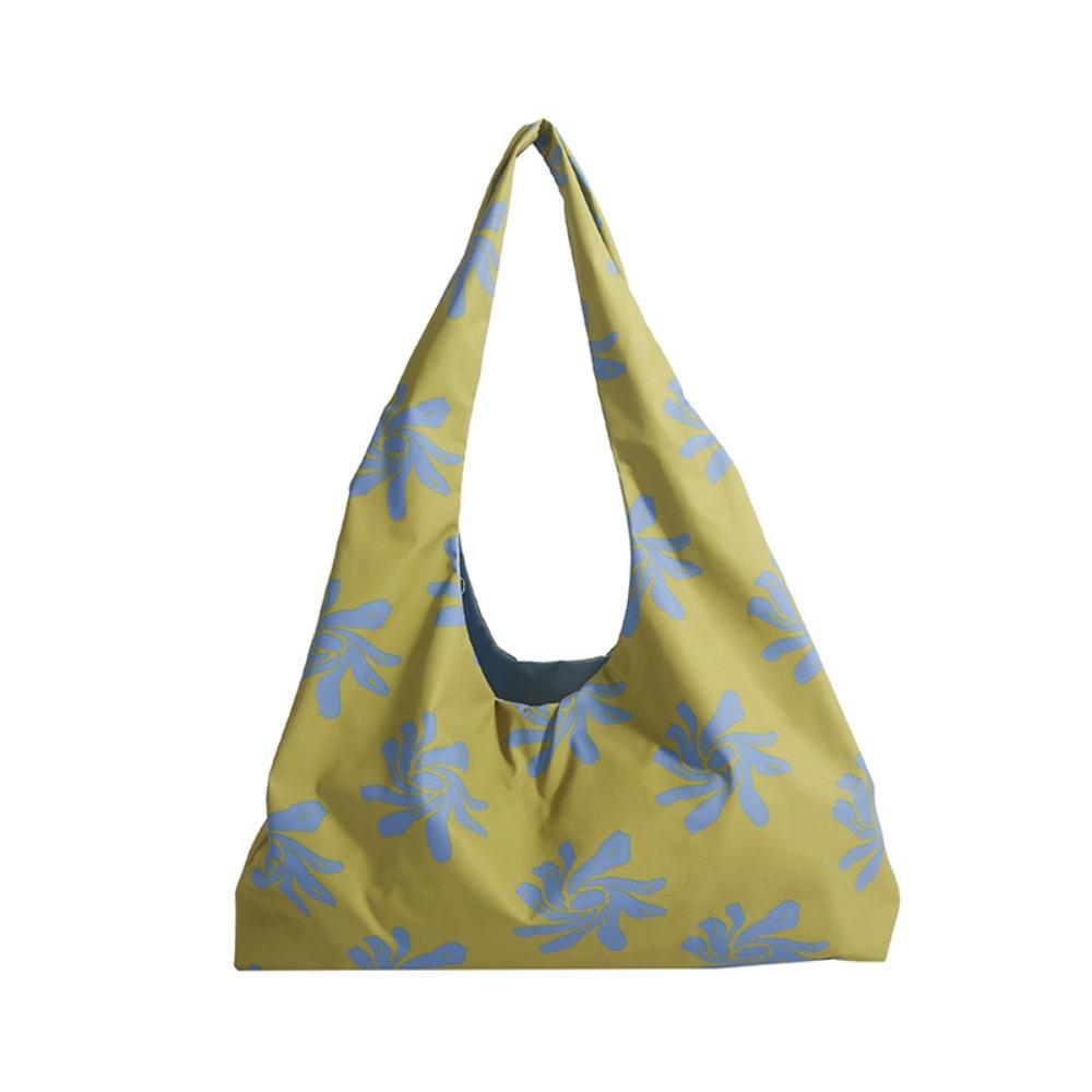 

Сумка-жилет с цветком орхидеи в корейском стиле, в ленивом стиле, сумка-мессенджер, универсальная холщовая сумка через плечо, для улицы зелёный