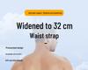 Breathable Steel Plate Lumbar Support Belt for Prolonged Sitting