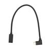 Durable Plug and Play USB3.1 Type C Cable 30cm Fast Transmission USB C Extension Cable Type C Extender Cord Charging