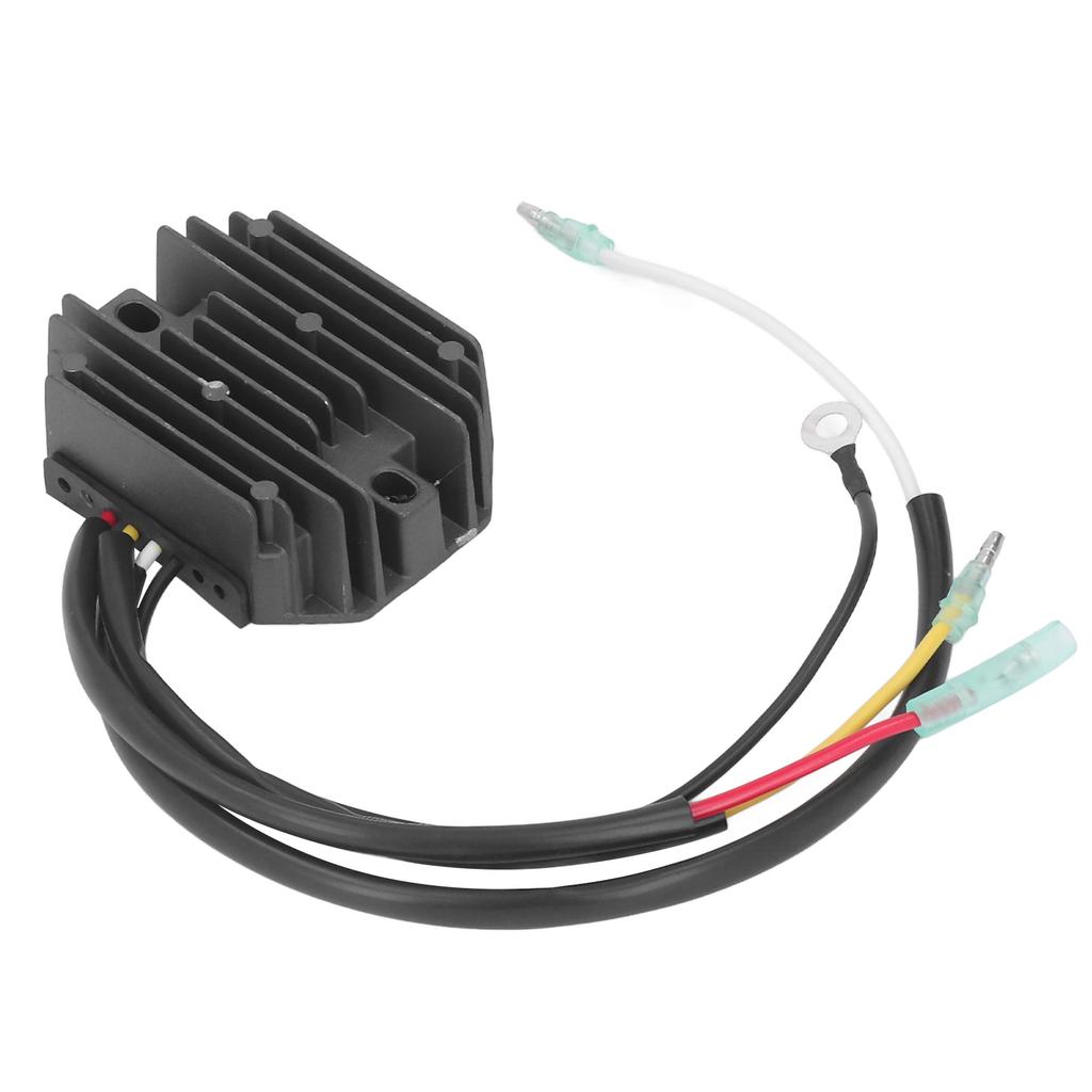 Regulador de Voltaje Fuera de Borda de 12V Aleación de Aluminio Impermeable Repuesto para Tohatsu MFS15C MFS20C MFS15D 4 Tiempos