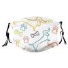  Dog  PrintAdult Mask Washable Reusable Pollution Cover Face 