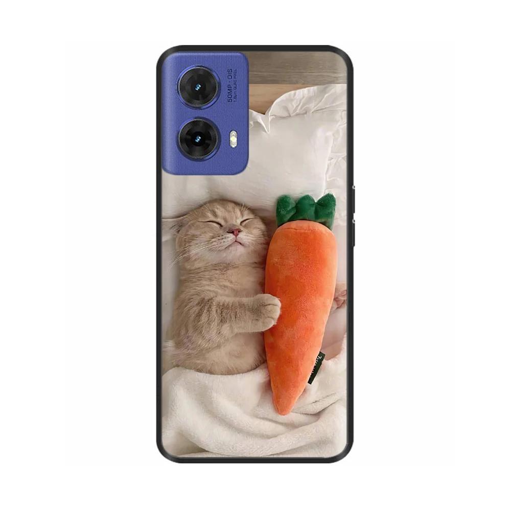 For Motorola Moto G85 Case Butterfly Soft Matte Silicone Back Cover For Moto G85 5G Cases MOTOG85 G 85 5G Funda Full Phone Coque