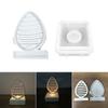 Eggs Shaped Candle Holder Molds with Base for Festival Decorations Candle Holder Tealight Holder Table Ornament