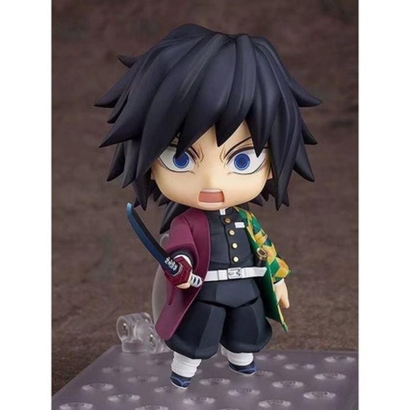 New Lover Kimetsu No Yaiba Tomioka Giyuu #1408 Action Figure Model Toy Change Face Giyuu Figurine Cute Toys 10cm