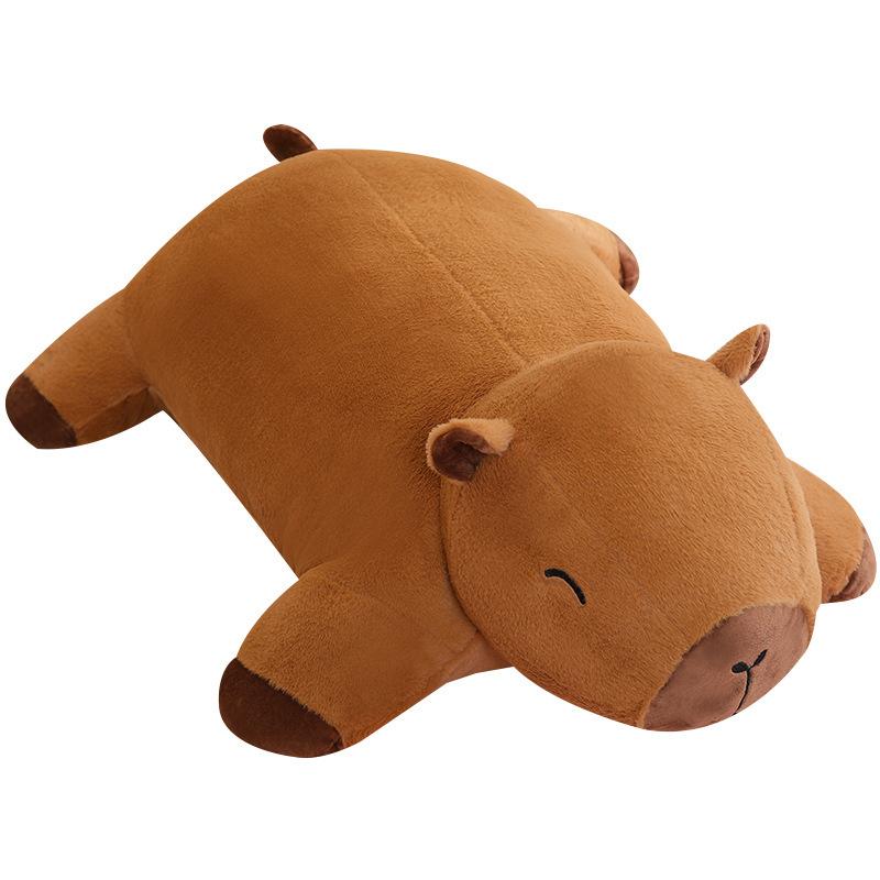 Cute Soft Capybara Throw Pillow Plush Toy Doll Capybara Doll Home Pillow Cushion Doll Doll