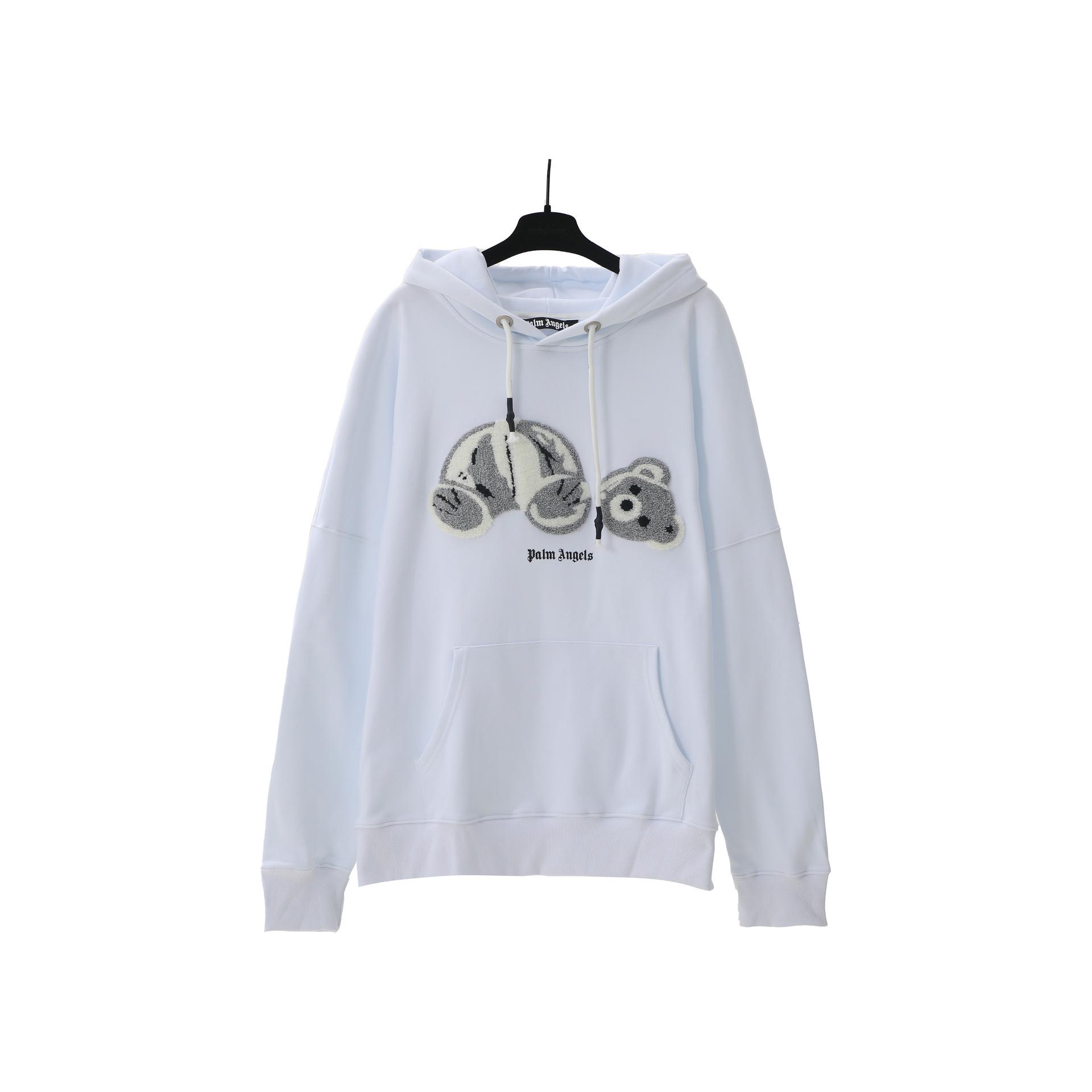 Унисекс худи Angel Palm с цветовыми блоками из махрового хлопка L