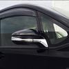 For Toyota Voxy Noah R80 Accessories ABS Chrome Rearview Mirror Trim Anti-collision Strip Car Shiny Exterior Styling 2014-