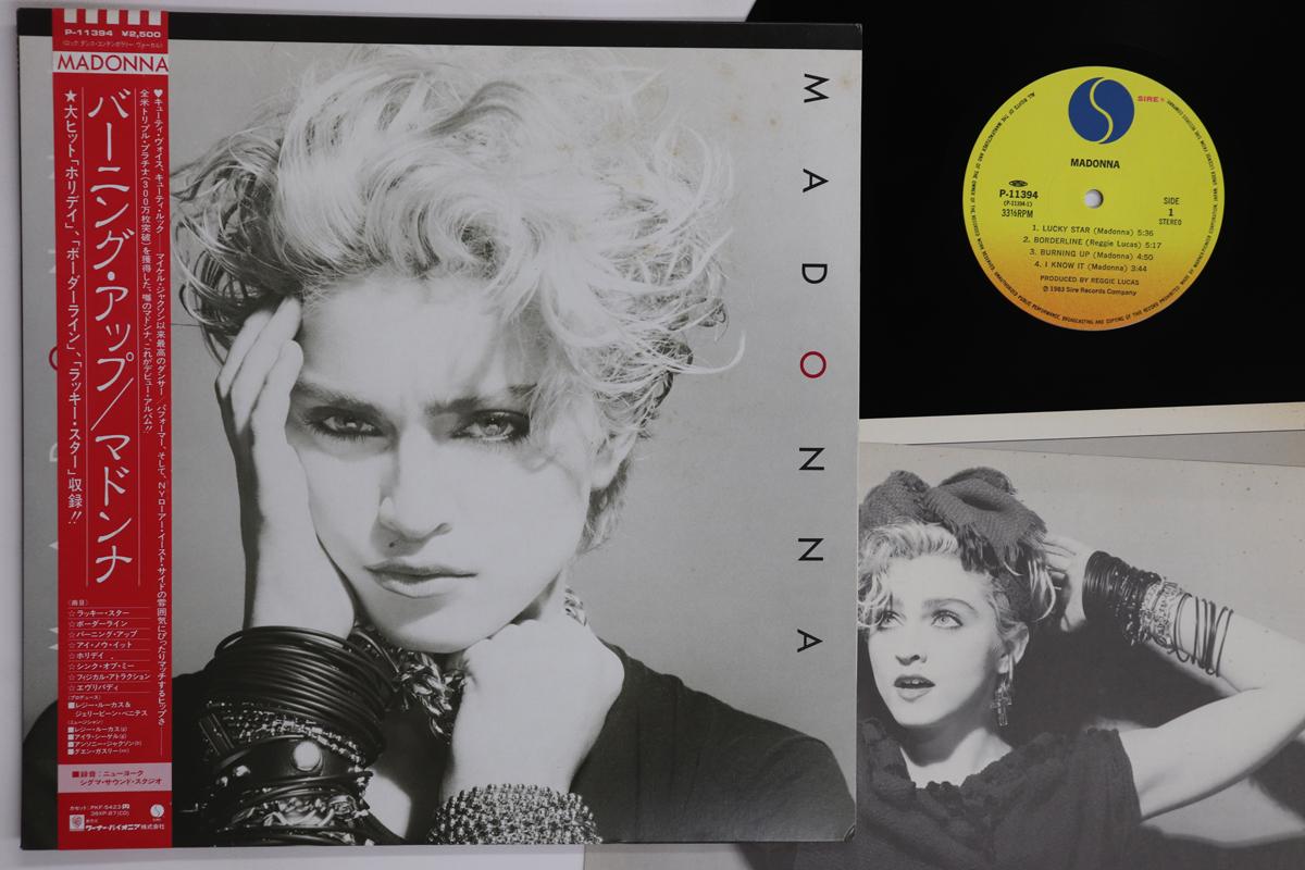 

LP Record MADONNA Madonna P11394 SIRE 1983 Japan Obi Pop Used
