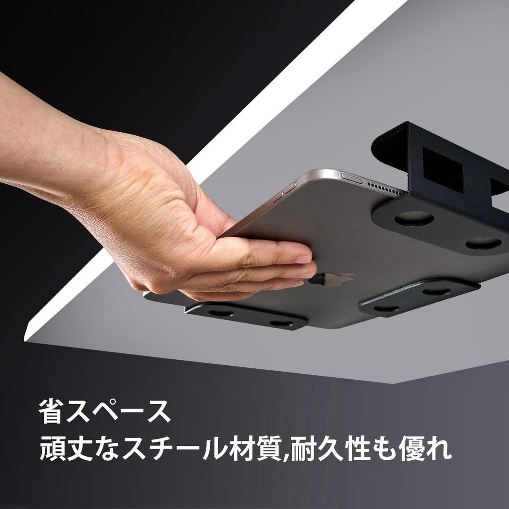 BeishiTenwaymili Laptop Storage Bracket with Notebook and Tablet Storage Laptop Storage PC Wall Storage Hanging Mount with Rubber Set of 3 for and