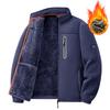 8918A Men's Thickened Fleece Outdoor Jacket - Autumn/Winter Sherpa Style
