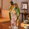 Modern simplicity creative simulation crystal bird sculpture decoration desk home TV wine cabinet living room decoration