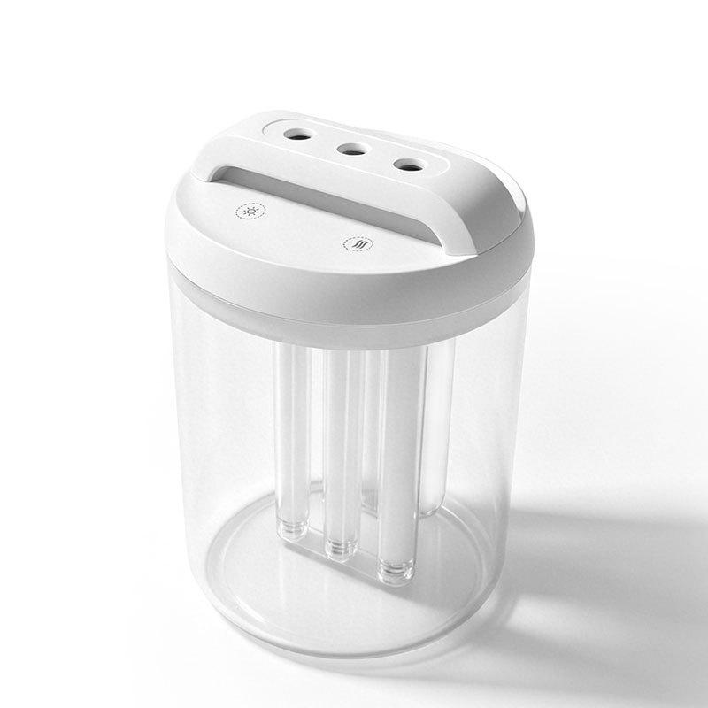 

3-Mist Silent Humidifier with 1L Capacity and Night Light белый