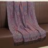 Luxusní značka podzim kašmír pašmínový šál Dámská zavinovačka Teplé zimní šátky Designový potisk Dámský šátek Foulard Bavlna Stoles