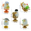 Funny Little Liu Duck Shaking Car Ornaments Statue Cartoon Little Liu Duck Car Decoration Cute Collection Car Bobblehead Figure