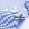Shanshan Men's Fleece-Lined Business Casual Long Sleeve Shirt