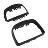 2PCS Car Rearview Mirror Frame Left Right Impact Resistant Protective Perfect Fit 51168254903 for X5 E53 2000 To 2007