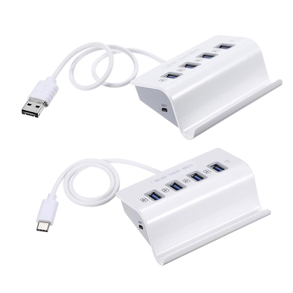 USB OTG HUB 4 In 1 Hub USB3.0 Multi Spliter for PC Laptop