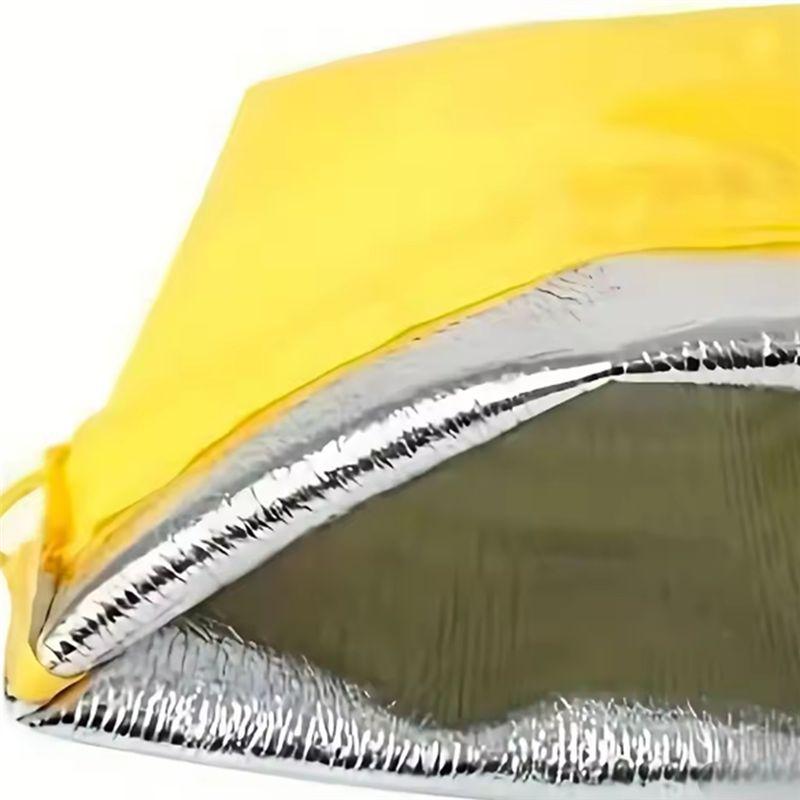 M-Modern-Frukt Grönsak Färskhållning Isolerade Påsar 5St Bananförvaring Bevara Dragskoficka Gul Buntenpåse