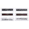 2pcs 3d ABS Chrome Black Logo Autobiography Emblem Car Trunk Badge L322 L320 Autobiography Sticker Accessories