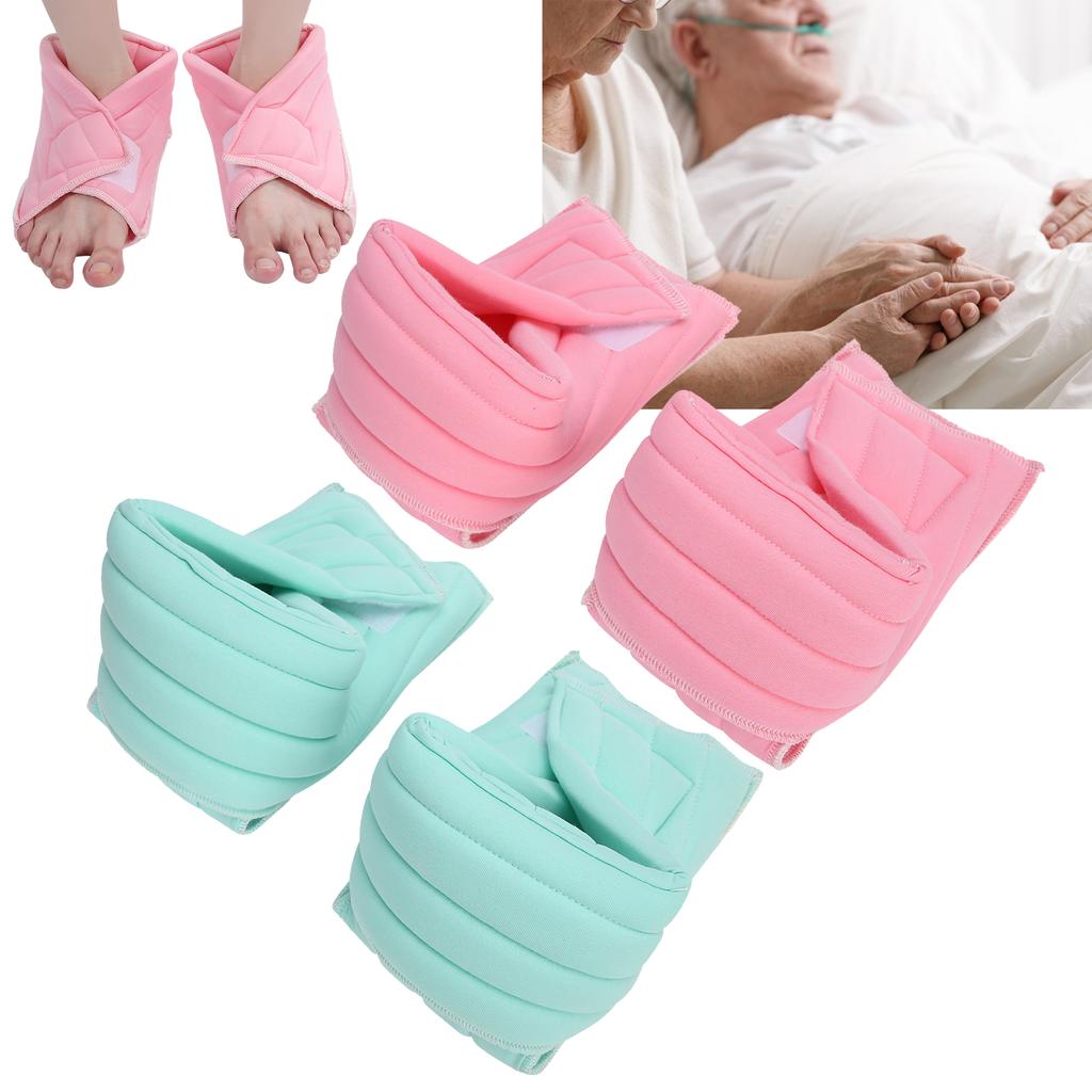 Paare Fuß Knöchel Stützschutz Polster Verstellbare Hilfsmittel für ältere Patienten Bett Krankenpflege